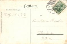 VINTAGE POSTCARD Hohbarr B Zabern