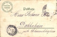 VINTAGE POSTCARD Gruss Gift Hohbarr Zabern