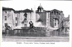 CPA Roma Plazza delle Terme Fontana delle Naiadi