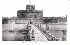 CPA Roma Ponte e Castel s Angelo