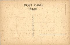POSTAL Egipto El Cairo uno de la VENDIMIA el Nilo
