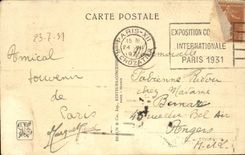 CPA Palais De L Afrique Equatoriale Francaise Paris Expositon coloniale 1931