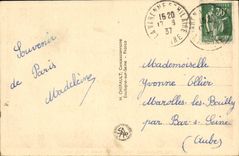 CPA Vue D Ensemble Prise Du Pavillon De La Suisse Paris Exposition internationale 1937