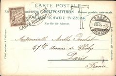 CPA St Gallen Klosterkirche