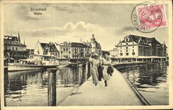 CPA Rorschach Hafen Bateau