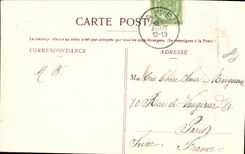 VINTAGE POSTCARD Liege Pond of the Public garden D Avroy