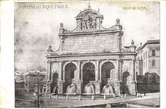 CPA Roma Fontana de l acqua Paoloa
