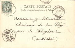 CPA Interieure de la Basilique St Benoit sur loire