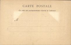 VINTAGE POSTCARD Castle of Jasselin Dining room