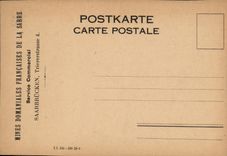 CPA Mines Domaniales Francaises De la Sarre Saarbrucken Enfants