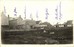 Real photo School of boys