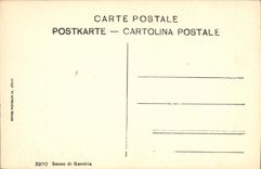 POSTAL Sasso di Gandria de la VENDIMIA