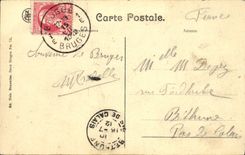 VINTAGE POSTCARD Bruges Beffrel