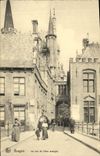 VINTAGE POSTCARD Bruges the Street of L Anne Aveugle