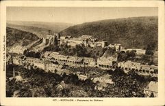 CPA Bouillon Panorama du Chateau