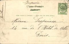 Recuerdo de Bruselas de la POSTAL de la VENDIMIA de L iglesia co  Gudulia interior de L iglesia colegial de S Miguel