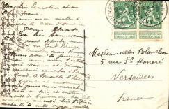 POSTAL Bruselas de la VENDIMIA el púlpito de la verdad DA Verite en L iglesia colegial del S Miguel y Gudulia