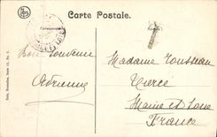 VINTAGE POSTCARD Bruges Bridge of the Horse