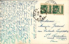 VINTAGE POSTCARD Champery