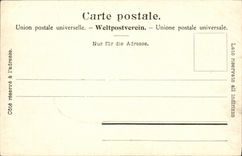 CPA Le Pont Suspendu