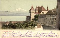 CPA Geneve Chateau de Nyon