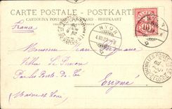 CPA Geneve Chateau de Nyon