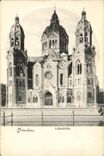 VINTAGE POSTCARD Munchen Lukaskirche