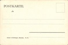VINTAGE POSTCARD Munchen Lukaskirche