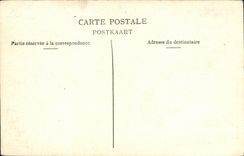 POSTAL Bruselas L iglesia Gudulia de la VENDIMIA Saint