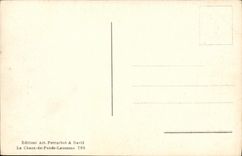 CPA Die Jungfrau von Interlaken aus gesehen