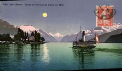 CPA Lac Leman Dents de Morcles et Dents du Midi