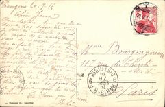 CPA Chateau de Prangins Pres Nyon