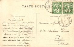 CPA Dans les Gorges de L Areuse