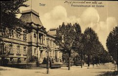 VINTAGE POSTCARD Trier Provinzialmuseum put Osdtallee