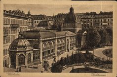 VINTAGE POSTCARD Wiesbaden Kochbrunenn