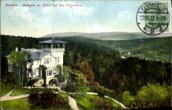 CPA Barmen Anlagen Blick auf das Pilgerheim