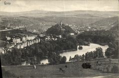 VINTAGE POSTCARD Greiz