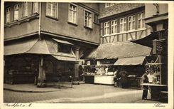 POSTAL Francfort Schirme de la VENDIMIA