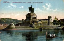 CPA Koblenz Provinzialdenkmal Kaiser