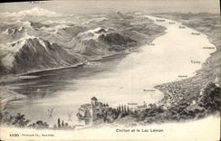 CPA Lac Leman Chillon 