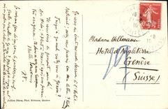 CPA Terrifet Montreux Vue Prise de Glion