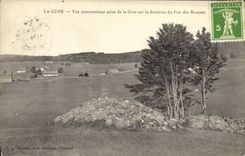 CPA La Cure Vue Panoramique Prise de la Cure sur la Direction du fort des Rousses