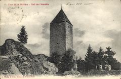 CPA Tour de la Moliere Cell de L Helvetie