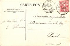 CPA Tour de la Moliere Cell de L Helvetie