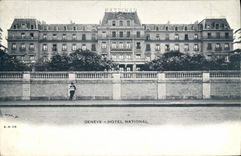 VINTAGE POSTCARD Geneva National Hotel