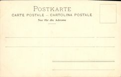 VINTAGE POSTCARD Geneva Tours of Saint Pierre
