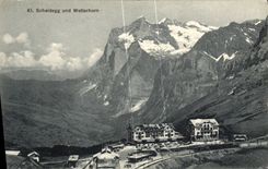 CPA Scheidegg Und Wetterhorn