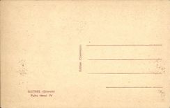 VINTAGE POSTCARD Guitres Well Henri IV