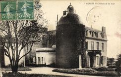 VINTAGE POSTCARD Cerons Castle of the Tower