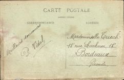 VINTAGE POSTCARD Cerons Castle of the Tower